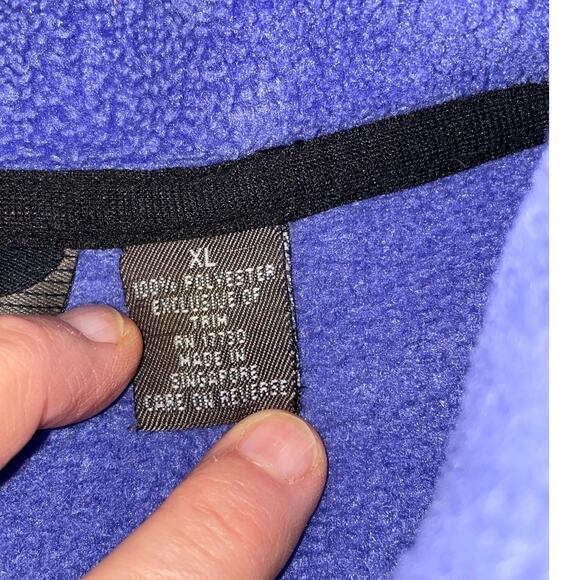 ProSpirit Quarter Zip Fleece Pullover - Men's Size XL - Great Periwinkle Color - Picture 9 of 12